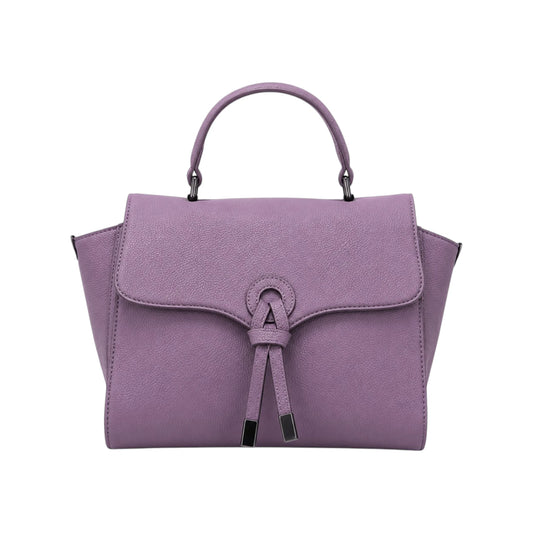 Women's Leather Top Handle Satchel Handbag