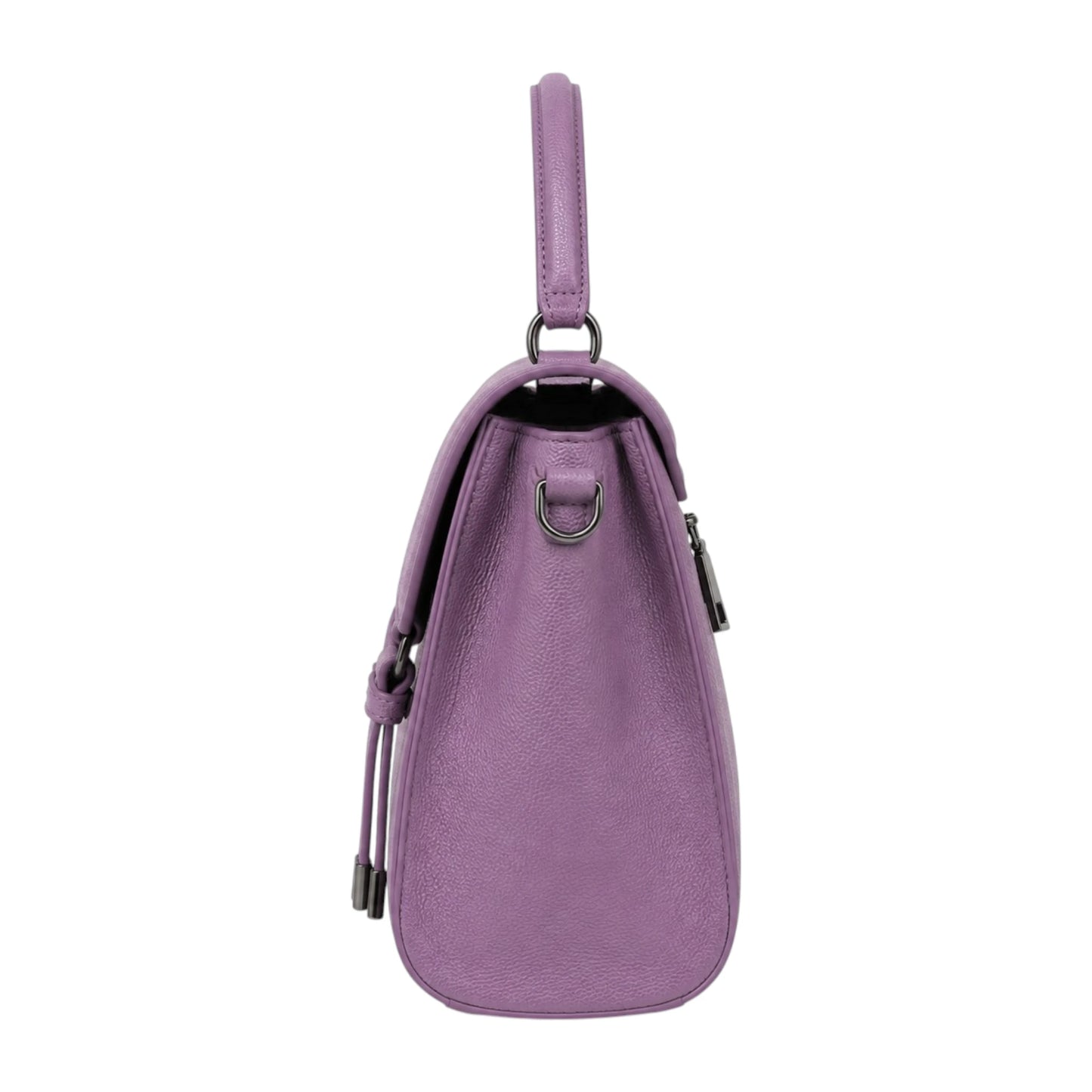Women's Leather Top Handle Satchel Handbag